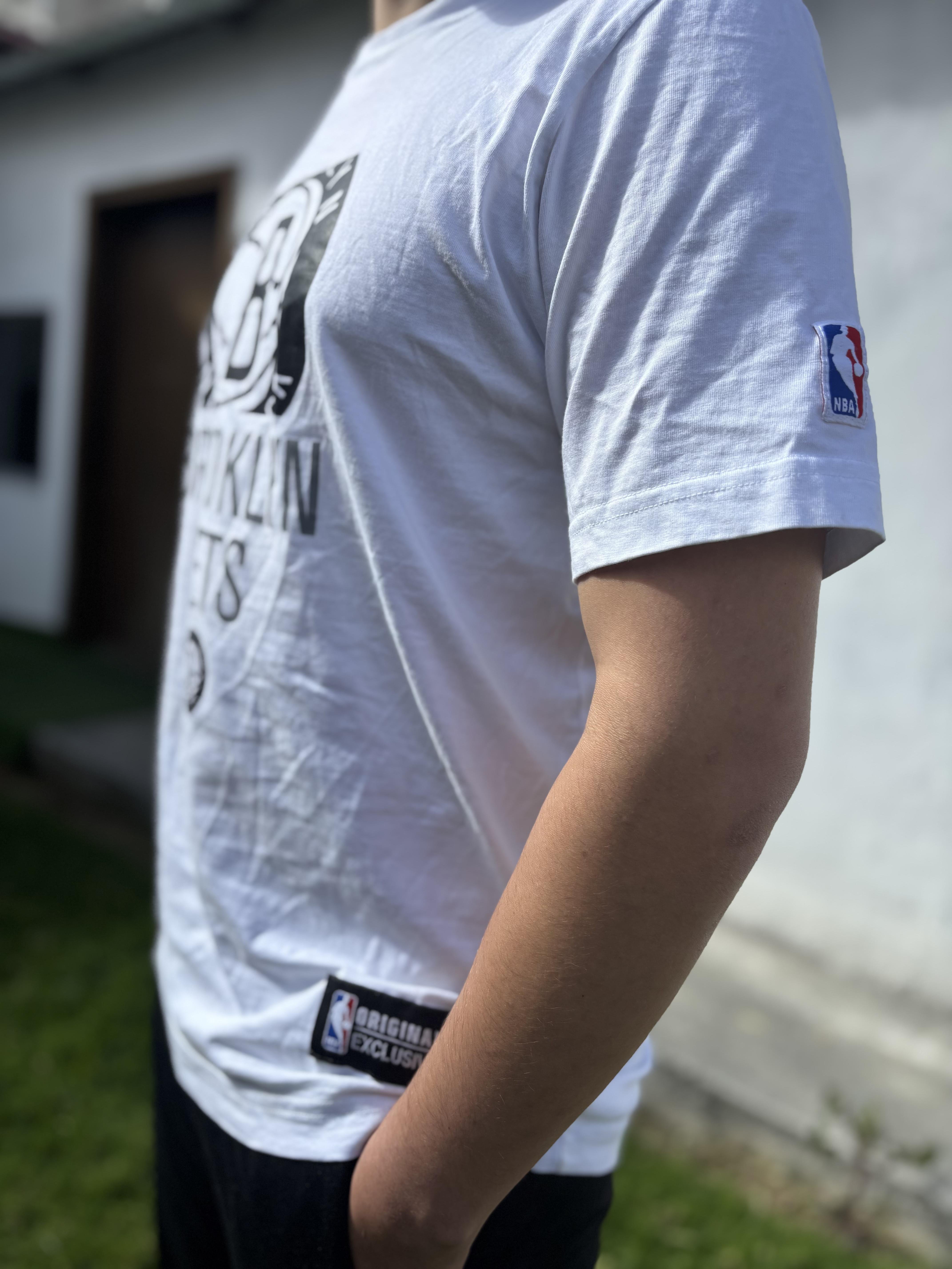 Camiseta Blanca NBA vista 4